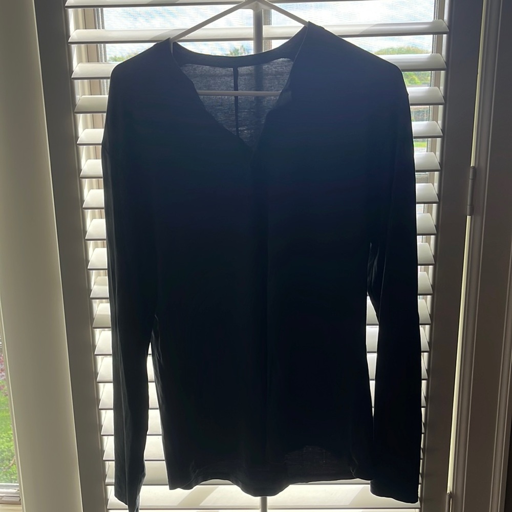 Gray lululemon henley
